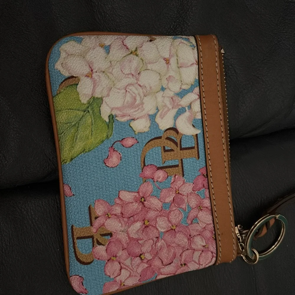 Dooney & Bourke compact floral
